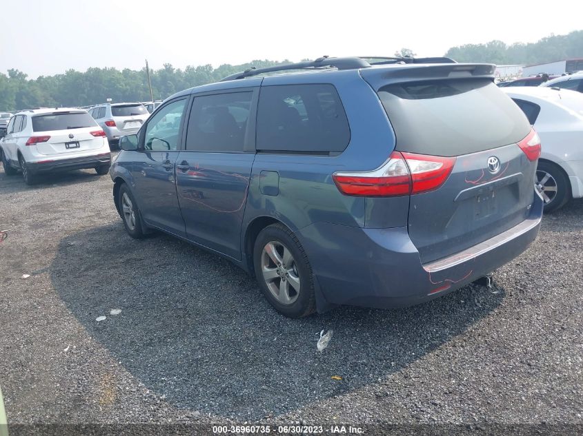 2017 TOYOTA SIENNA LE - 5TDKZ3DC9HS811292