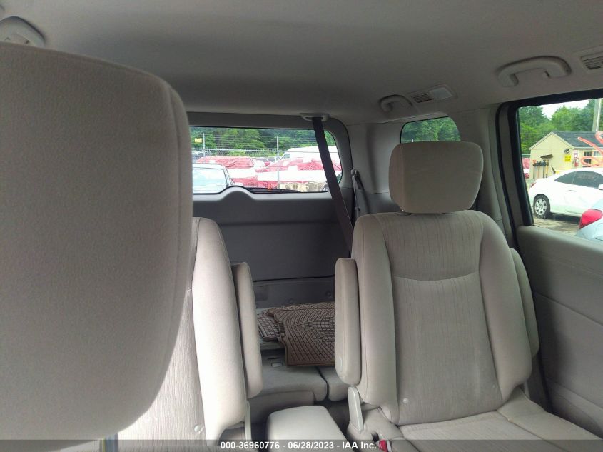 2014 NISSAN QUEST S/SV/SL/LE - JN8AE2KP0E9106886