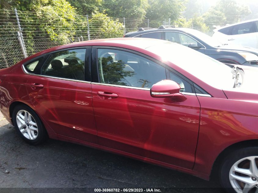2016 FORD FUSION SE - 3FA6P0H7XGR390726