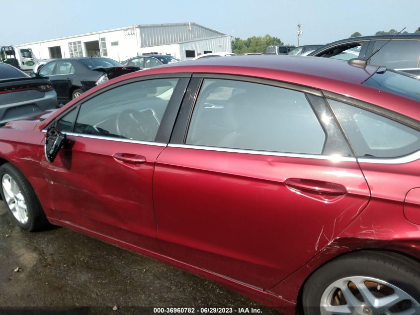2016 FORD FUSION SE - 3FA6P0H7XGR390726
