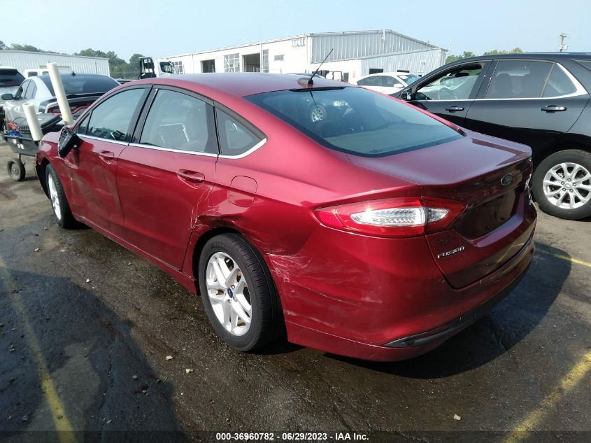 2016 FORD FUSION SE - 3FA6P0H7XGR390726