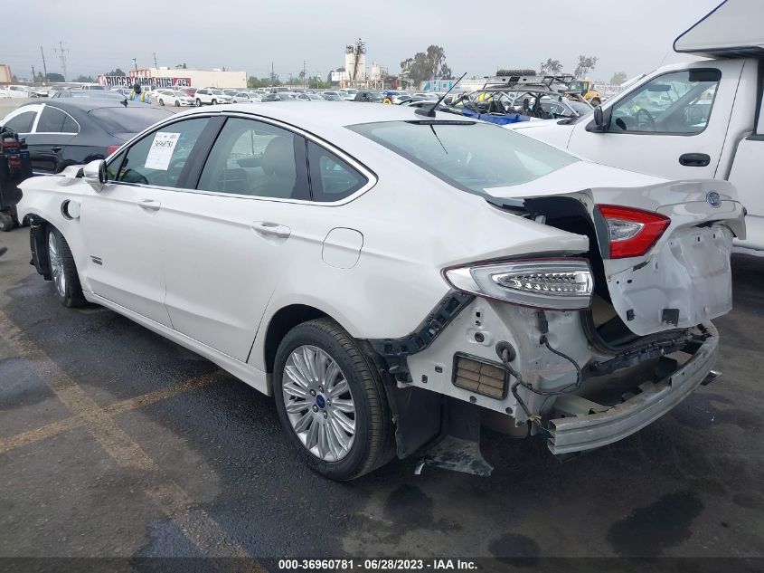 2013 FORD FUSION ENERGI SE LUXURY - 3FA6P0PU6DR332258
