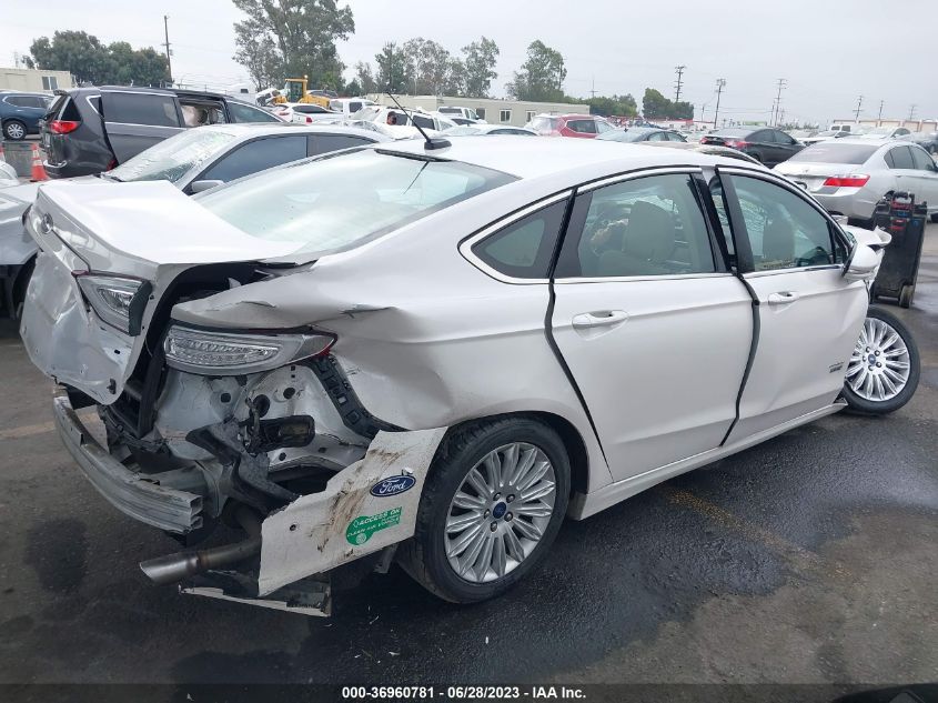2013 FORD FUSION ENERGI SE LUXURY - 3FA6P0PU6DR332258