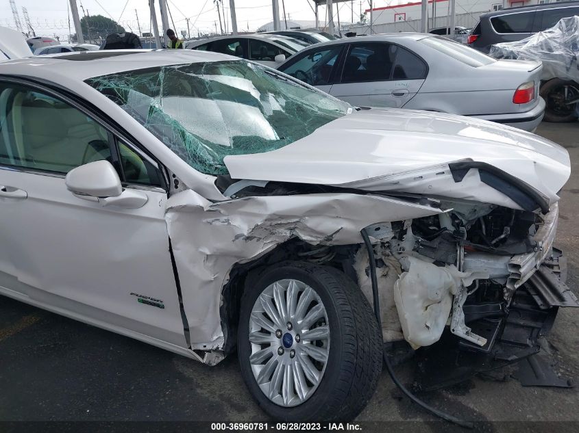 2013 FORD FUSION ENERGI SE LUXURY - 3FA6P0PU6DR332258