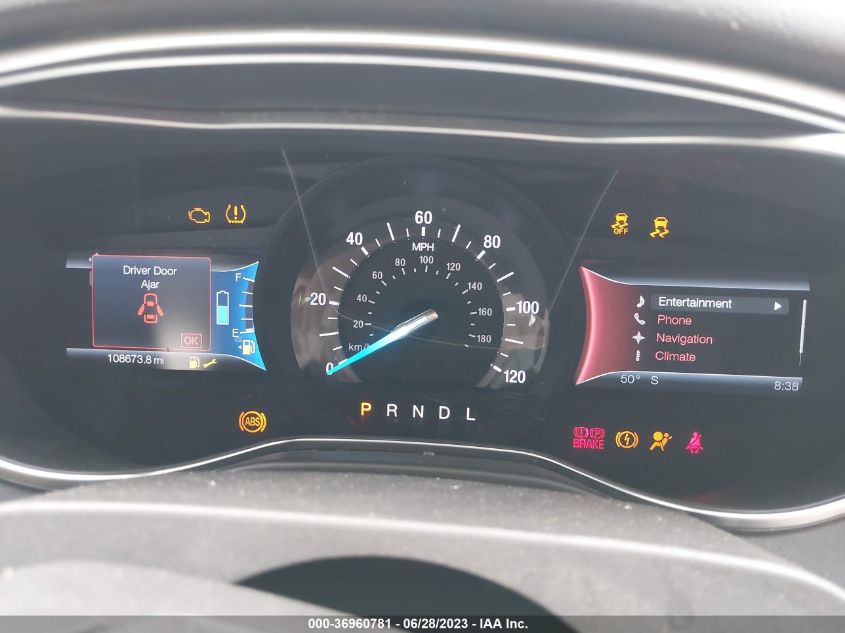 2013 FORD FUSION ENERGI SE LUXURY - 3FA6P0PU6DR332258