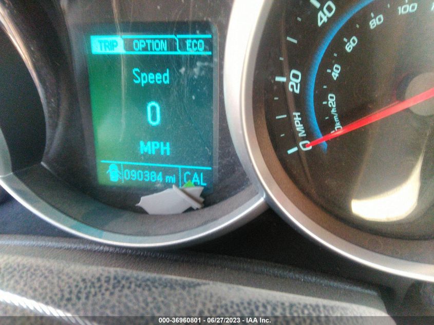 2013 CHEVROLET CRUZE ECO - 1G1PJ5SB3D7242360