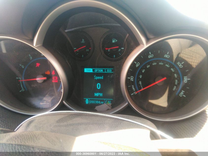 2013 CHEVROLET CRUZE ECO - 1G1PJ5SB3D7242360