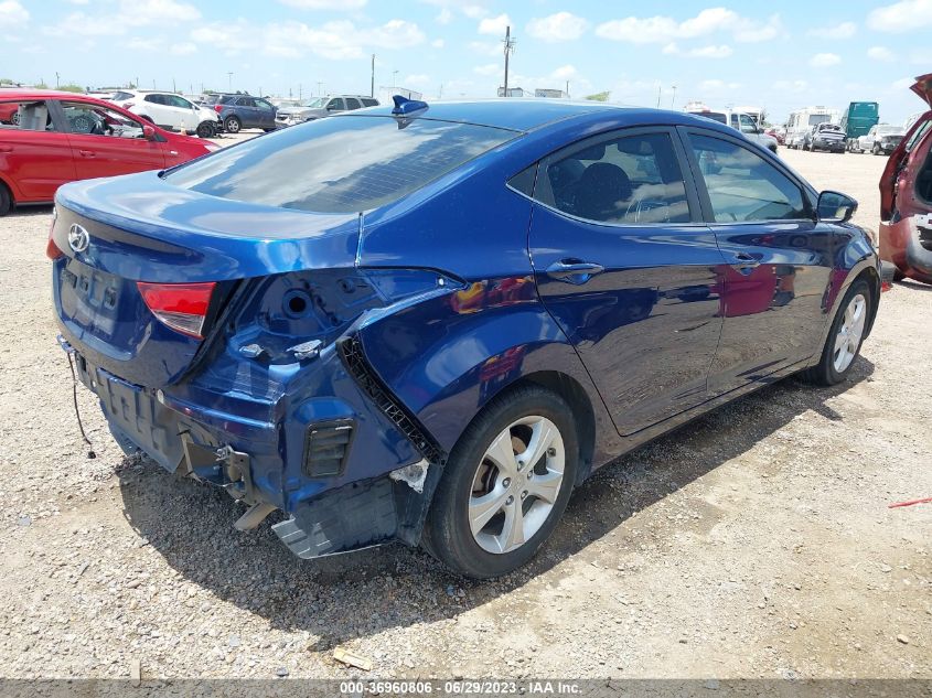 2016 HYUNDAI ELANTRA VALUE EDITION - 5NPDH4AE5GH767917
