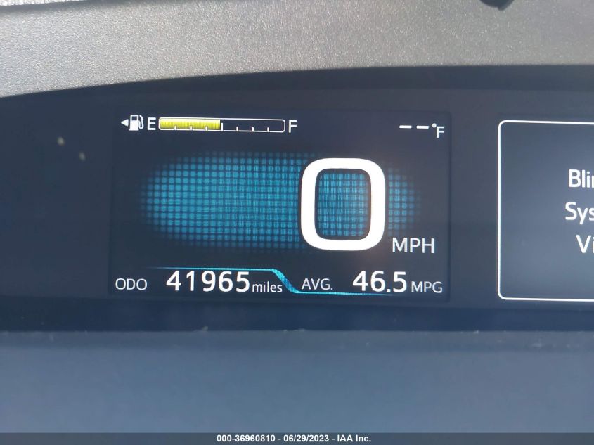 2016 TOYOTA PRIUS FOUR - JTDKARFU5G3521048
