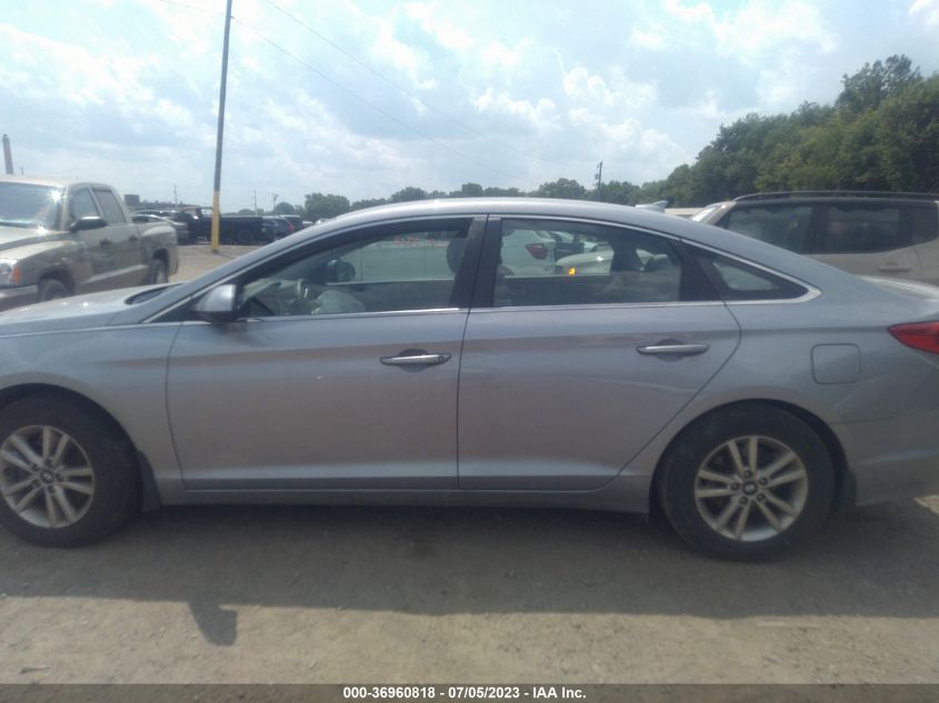 2015 HYUNDAI SONATA 2.4L SE - 5NPE24AF5FH149221