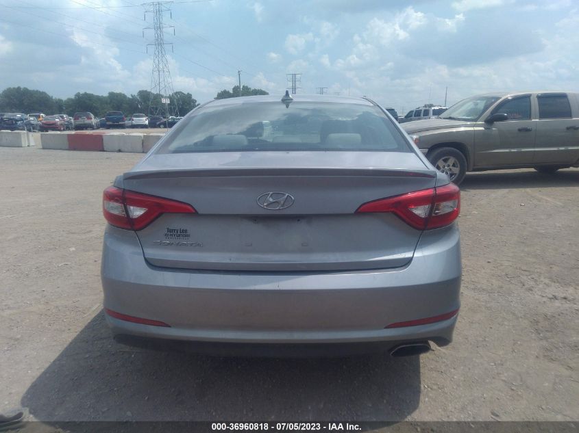 2015 HYUNDAI SONATA 2.4L SE - 5NPE24AF5FH149221