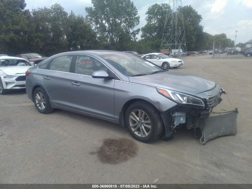 2015 HYUNDAI SONATA 2.4L SE - 5NPE24AF5FH149221