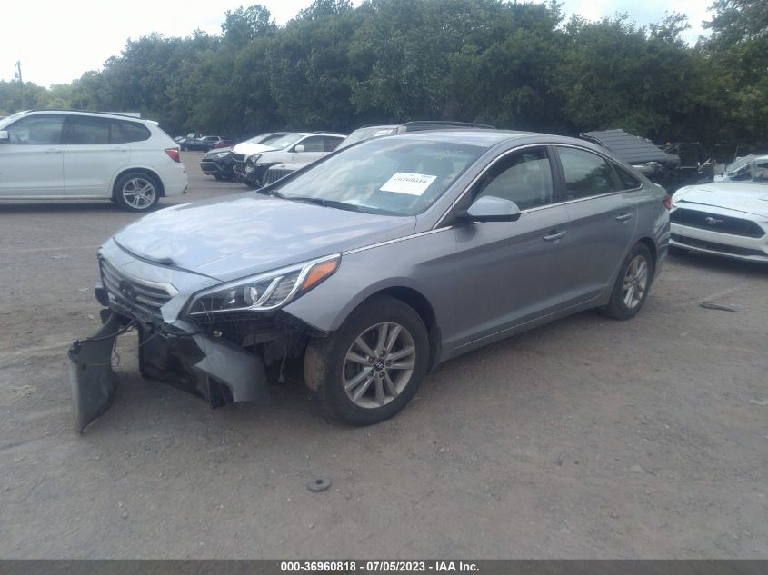 2015 HYUNDAI SONATA 2.4L SE - 5NPE24AF5FH149221