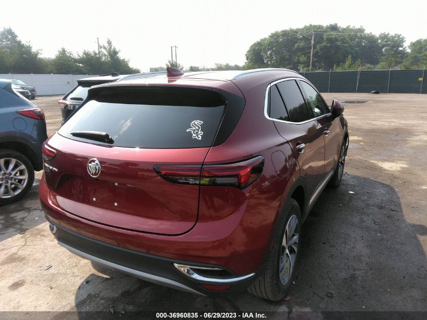 2021 BUICK ENVISION ESSENCE - LRBFZNR48MD112416