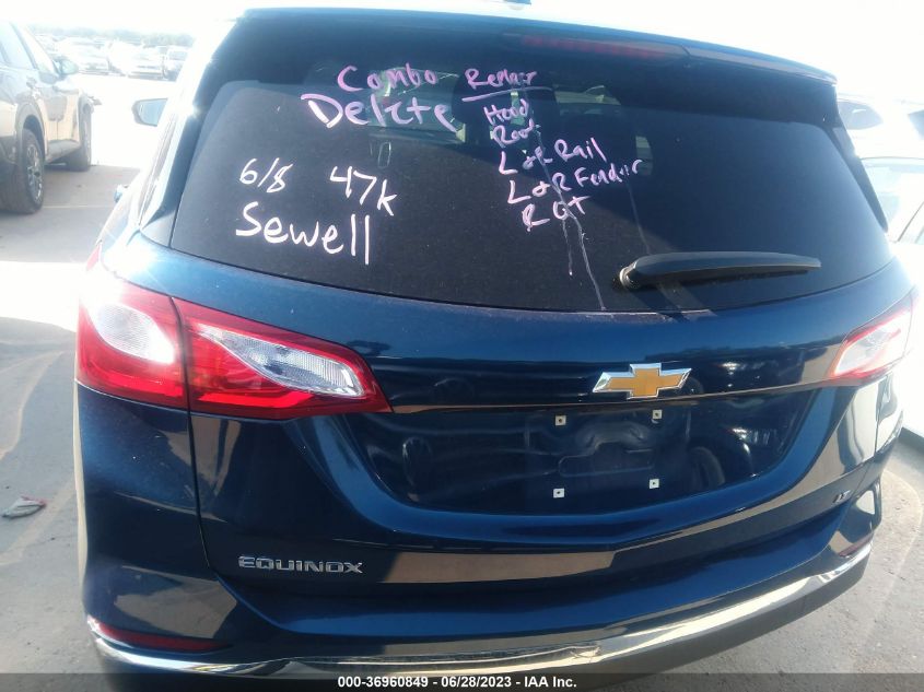 2021 CHEVROLET EQUINOX LT - 2GNAXKEV0M6151487