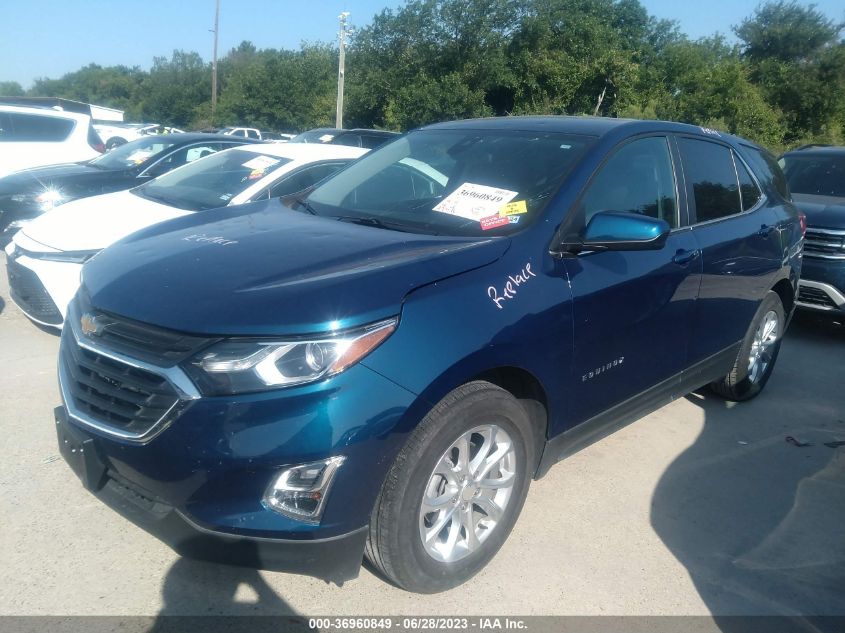 2021 CHEVROLET EQUINOX LT - 2GNAXKEV0M6151487