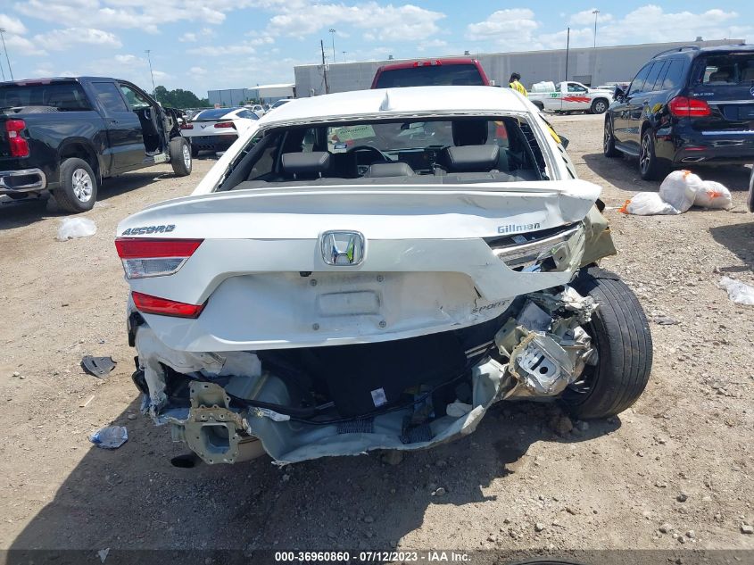 2020 HONDA ACCORD SEDAN SPORT - 1HGCV1F31LA116295