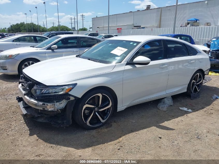 2020 HONDA ACCORD SEDAN SPORT - 1HGCV1F31LA116295