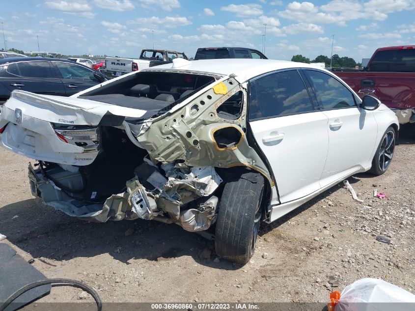 2020 HONDA ACCORD SEDAN SPORT - 1HGCV1F31LA116295