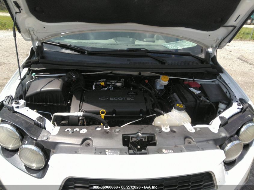 2013 CHEVROLET SONIC LTZ - 1G1JE5SH6D4153771