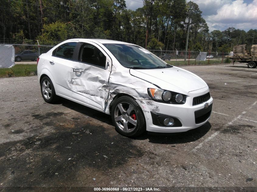 2013 CHEVROLET SONIC LTZ - 1G1JE5SH6D4153771