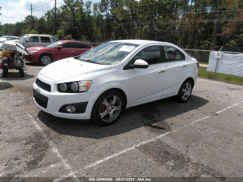 2013 CHEVROLET SONIC LTZ - 1G1JE5SH6D4153771