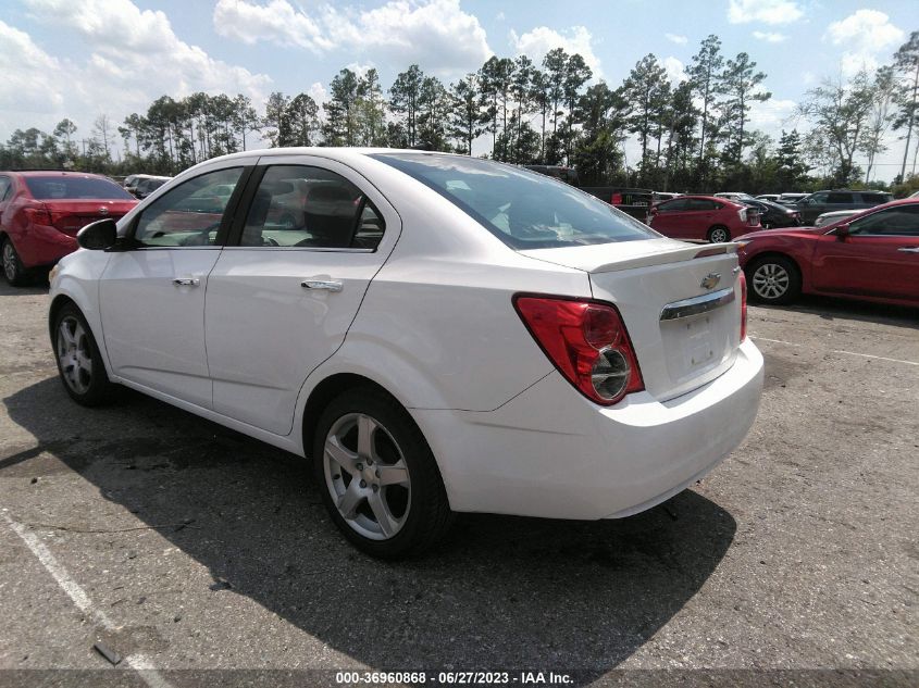 2013 CHEVROLET SONIC LTZ - 1G1JE5SH6D4153771