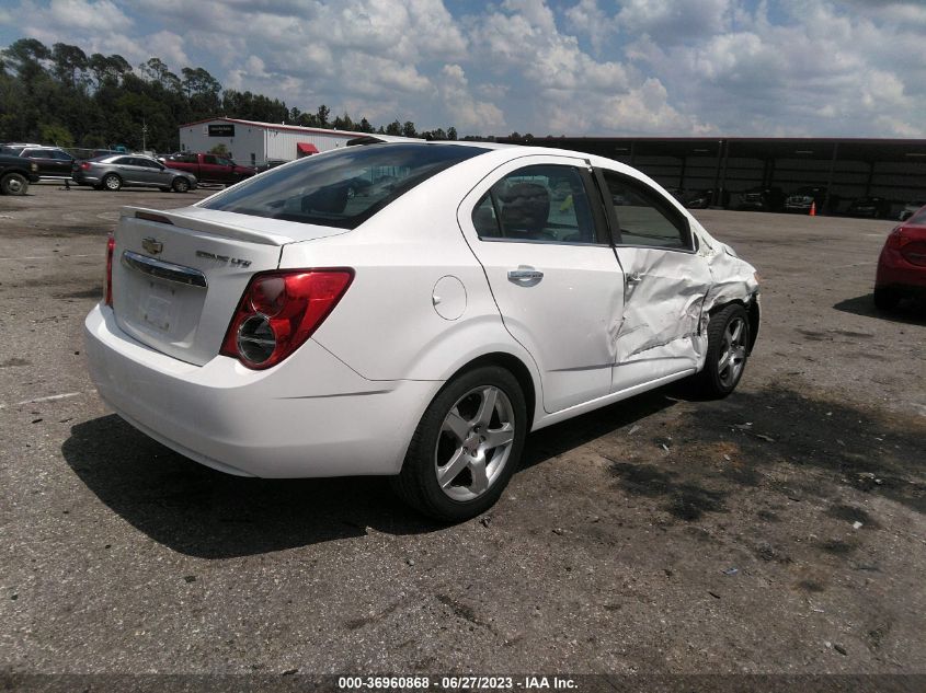 2013 CHEVROLET SONIC LTZ - 1G1JE5SH6D4153771