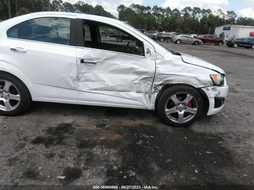 2013 CHEVROLET SONIC LTZ - 1G1JE5SH6D4153771