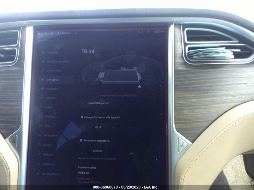 2015 TESLA MODEL S 85D/P85D/70D/90D/P90D - 5YJSA1H24FFP69144