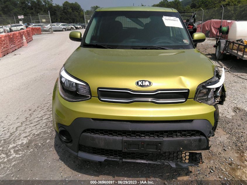 2019 KIA SOUL BASE - KNDJN2A20K7916382