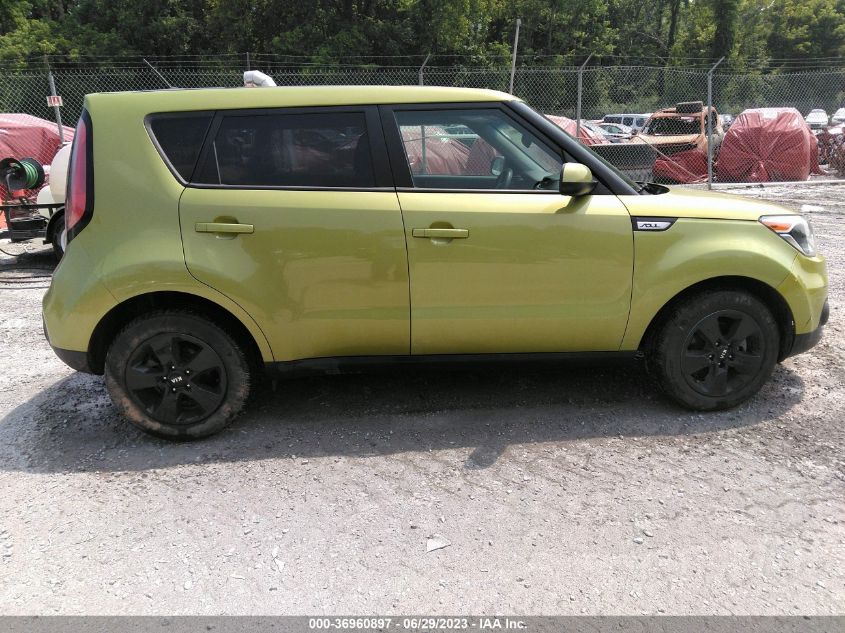 2019 KIA SOUL BASE - KNDJN2A20K7916382