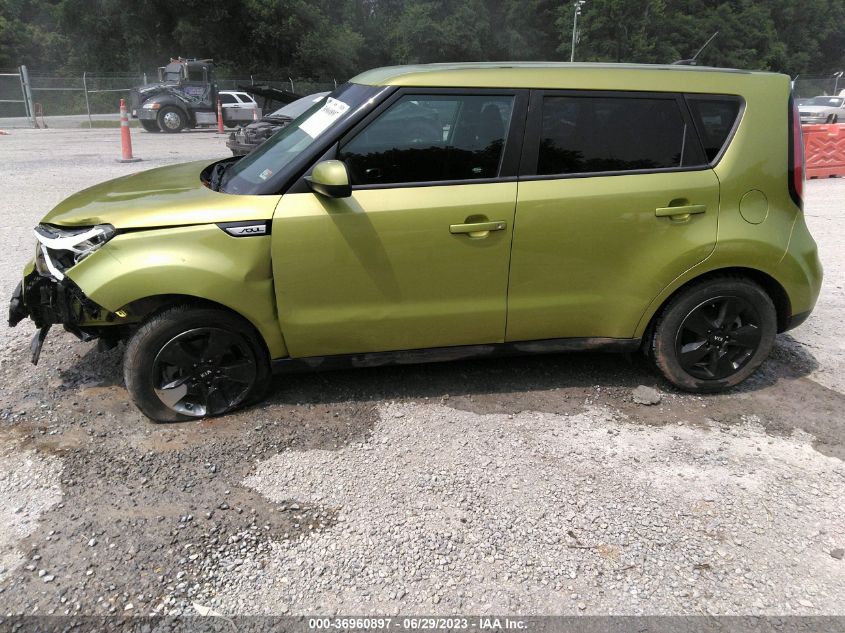 2019 KIA SOUL BASE - KNDJN2A20K7916382