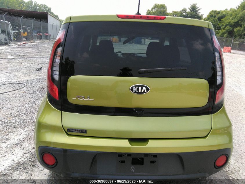 2019 KIA SOUL BASE - KNDJN2A20K7916382