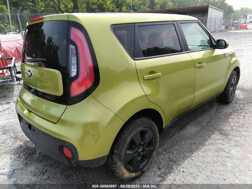 2019 KIA SOUL BASE - KNDJN2A20K7916382