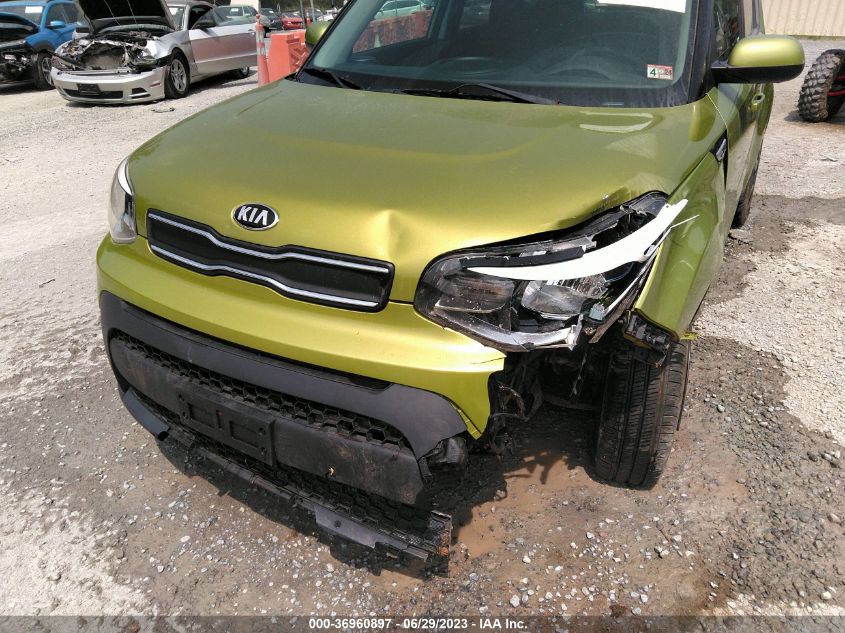 2019 KIA SOUL BASE - KNDJN2A20K7916382
