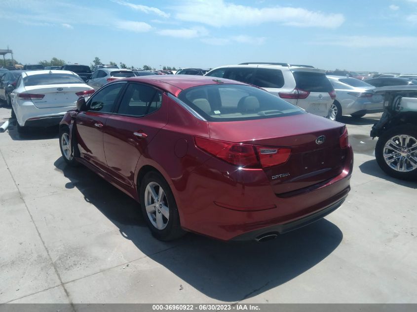 2015 KIA OPTIMA LX - 5XXGM4A76FG419869