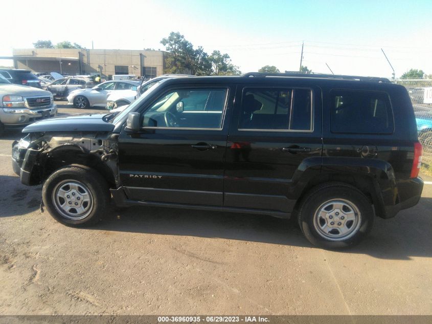 2014 JEEP PATRIOT SPORT - 1C4NJRBB3ED554817