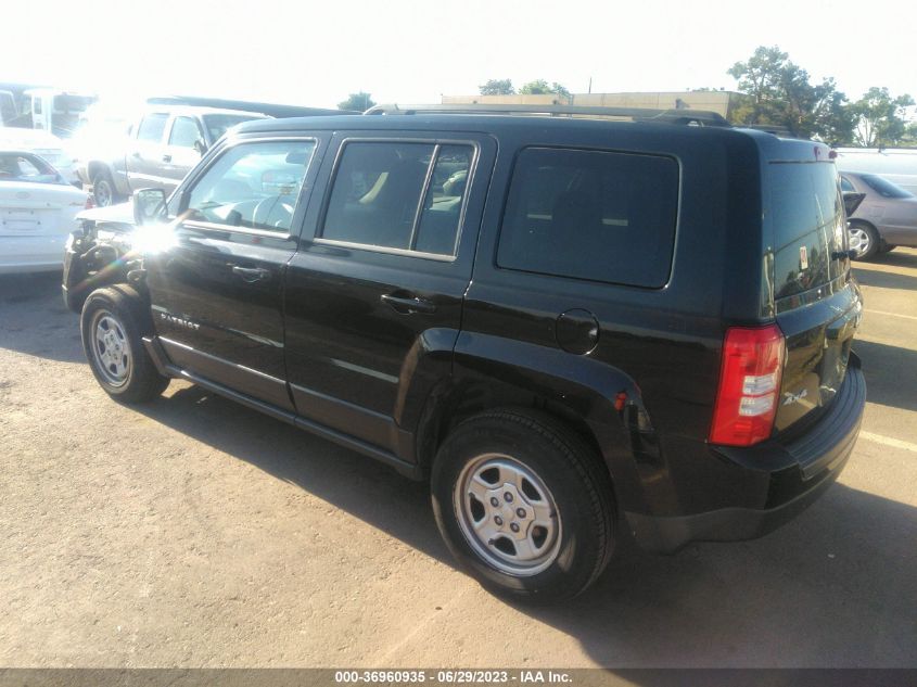 2014 JEEP PATRIOT SPORT - 1C4NJRBB3ED554817