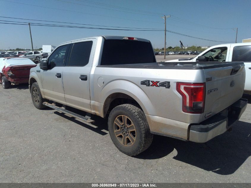 2017 FORD F-150 XL/XLT/LARIAT - 1FTEW1EF7HKC61679