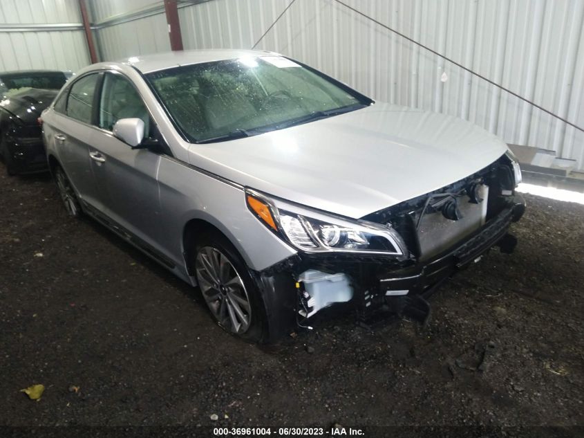 2017 HYUNDAI SONATA SPORT - 5NPE34AFXHH515402