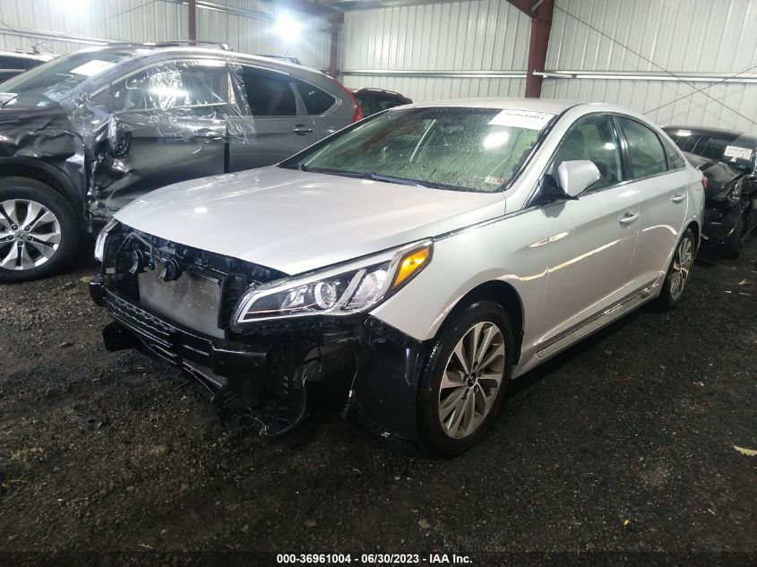 2017 HYUNDAI SONATA SPORT - 5NPE34AFXHH515402