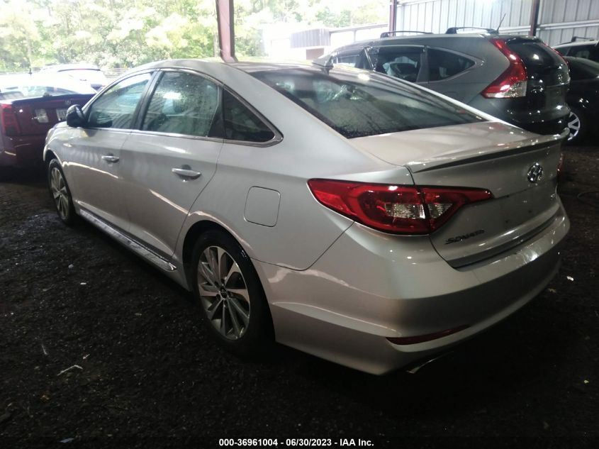 2017 HYUNDAI SONATA SPORT - 5NPE34AFXHH515402