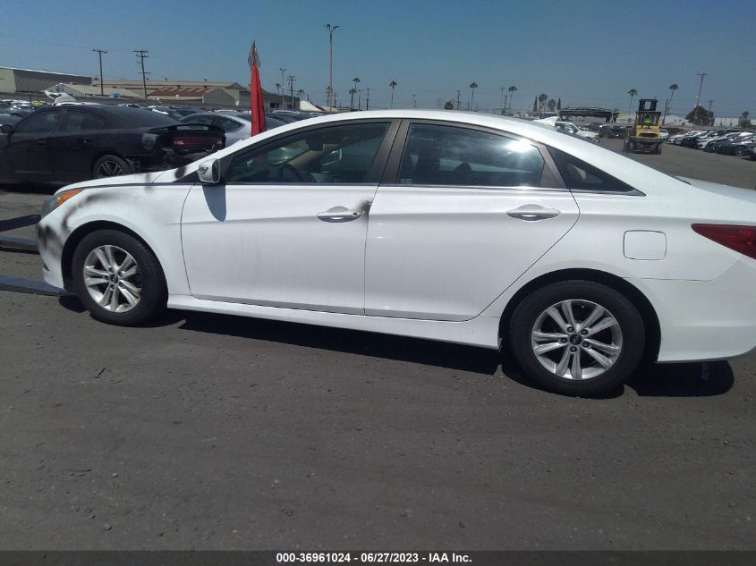 2014 HYUNDAI SONATA GLS - 5NPEB4AC4EH927318