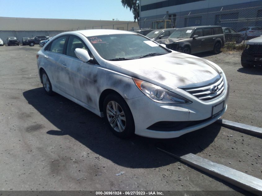 2014 HYUNDAI SONATA GLS - 5NPEB4AC4EH927318