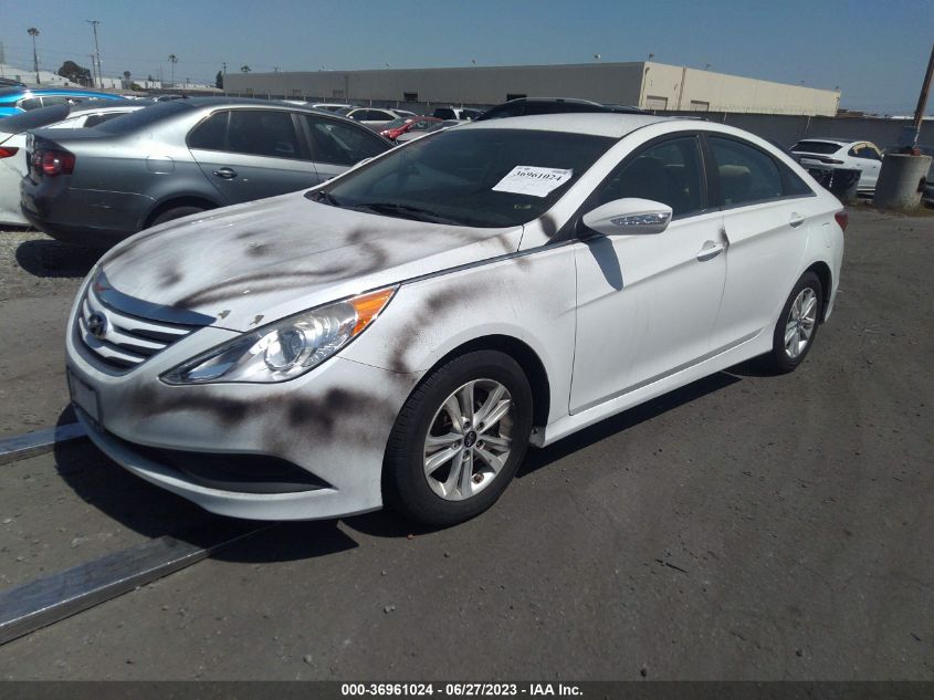 2014 HYUNDAI SONATA GLS - 5NPEB4AC4EH927318