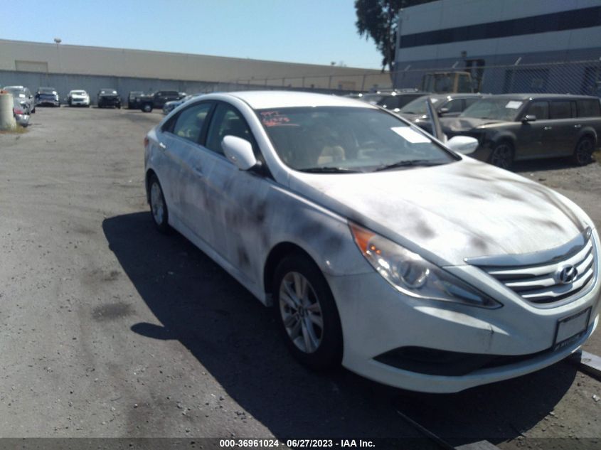 2014 HYUNDAI SONATA GLS - 5NPEB4AC4EH927318