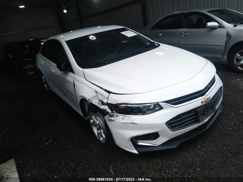 2016 CHEVROLET MALIBU LS - 1G1ZB5ST0GF334437