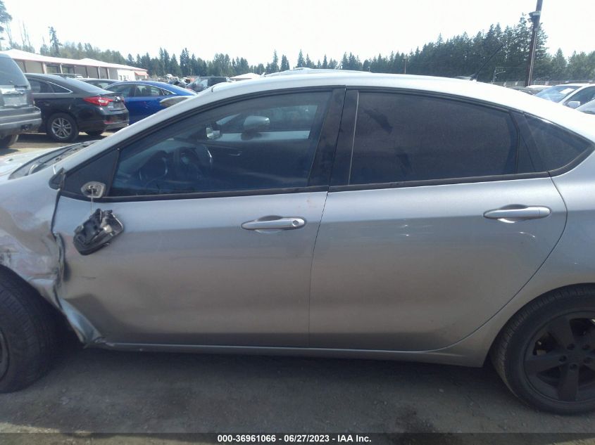 2015 DODGE DART SXT - 1C3CDFBBXFD222344