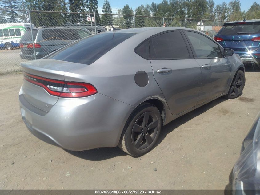 2015 DODGE DART SXT - 1C3CDFBBXFD222344